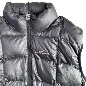 Eddie Bauer Vest Men Large Puffer 700 Goose Down Fill EB700 Premium Warmth EUC